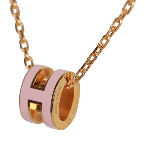 h necklace hermes|hermes mini pop necklace.